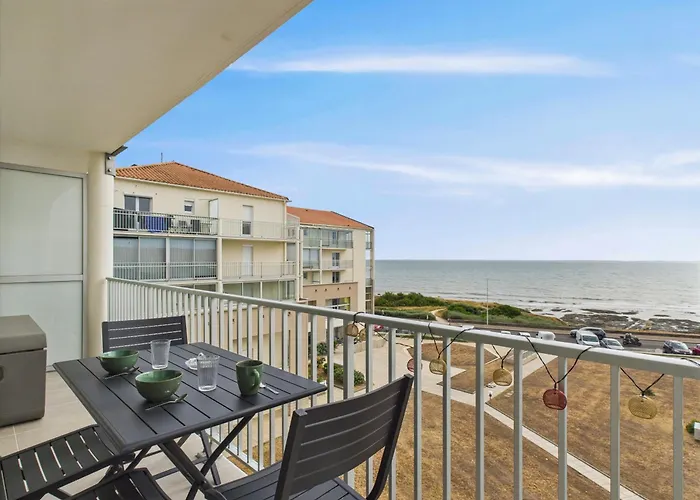 Face A L'ocean - Pour 4 Avec Balcon Apartament